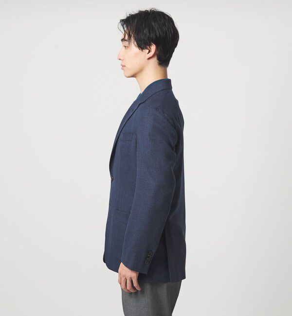 UNITED ARROWS green label relaxing「REDA MESH 無地 2B RG ジャケット」|テーラードジャケット|