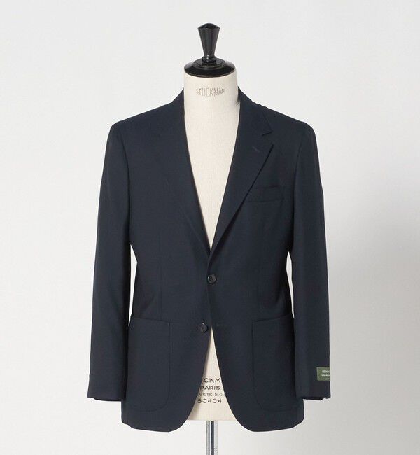 UNITED ARROWS green label relaxing「REDA MESH 無地 2B RG ジャケット」|テーラードジャケット|