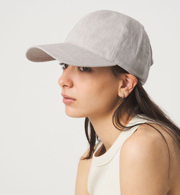 UNITED ARROWS green label relaxing「麻 キャップ 2 UVカット」|キャップ・キャスケット|NATURAL