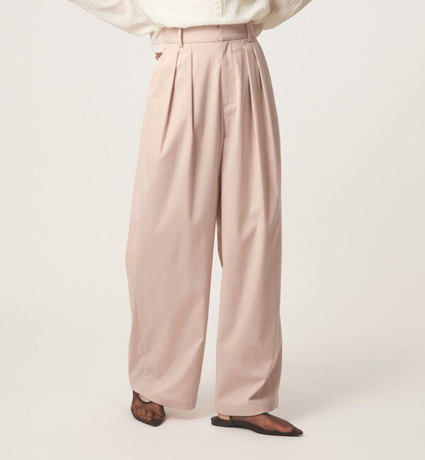 UNITED ARROWS green label relaxing「【WEB限定】＜at ease＞オルマイ スラックス ストレッチ UVカット」|スラックス|