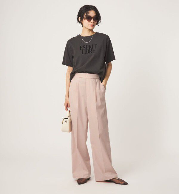 UNITED ARROWS green label relaxing「【WEB限定】＜at ease＞オルマイ ワイド パンツ ストレッチ UVカット」|その他|