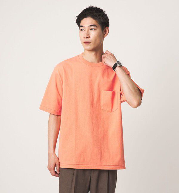 UNITED ARROWS green label relaxing「ヴィンテージライク ヘビーウェイト ドローストリング 半袖 Tシャツ カットソー」|Tシャツ・カットソー|