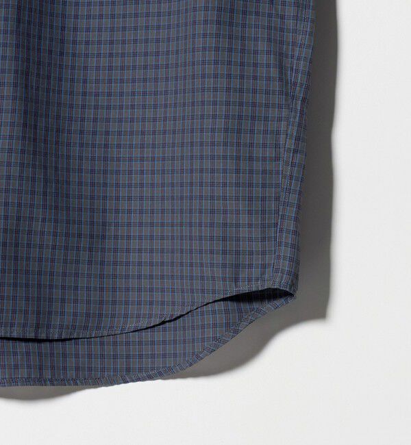 UNITED ARROWS green label relaxing「ナイロン コットン チェック ジャストルーズ 長袖 シャツ」|シャツ・ブラウス|