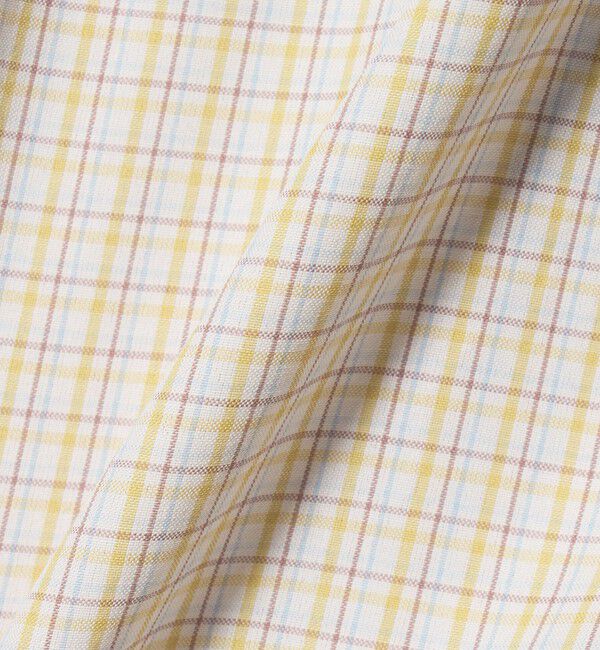 UNITED ARROWS green label relaxing「ナイロン コットン チェック ジャストルーズ 長袖 シャツ」|シャツ・ブラウス|