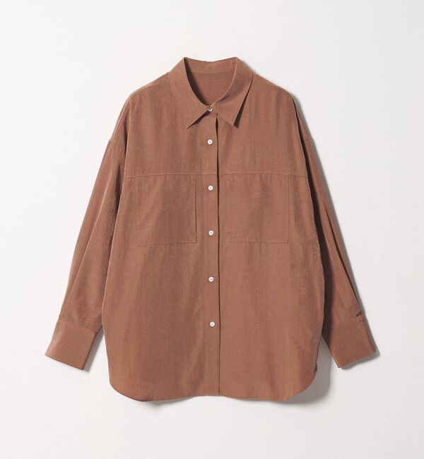 UNITED ARROWS green label relaxing「＜SEASONAL COLLECTION＞シルキーフェード シャツ」|シャツ・ブラウス|