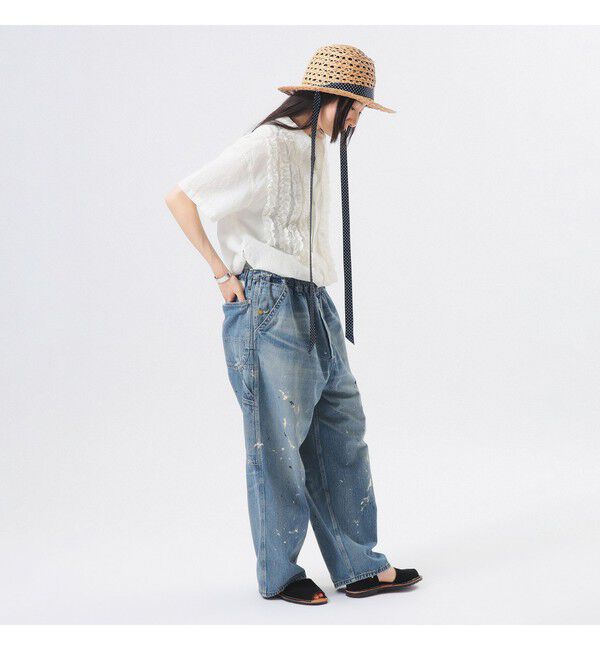 BEAMSBOY「ドビー フリル ショートスリーブ シャツ」|シャツ・ブラウス|