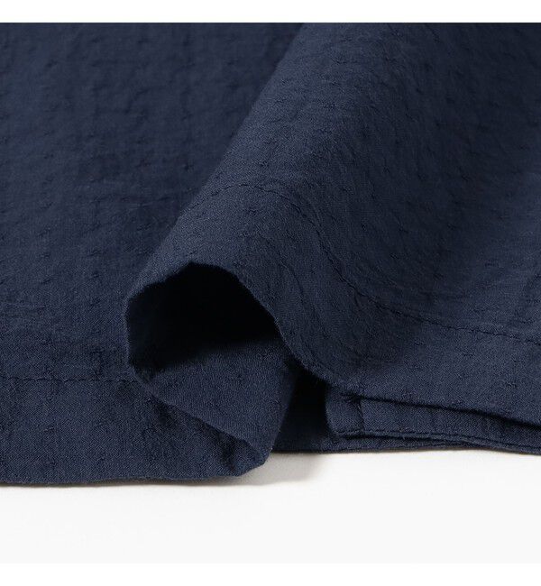 BEAMSBOY「ドビー フリル ショートスリーブ シャツ」|シャツ・ブラウス|