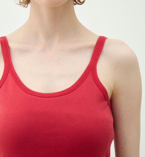 MACPHEE「シルキーリブ キャミソール」|キャミソール|