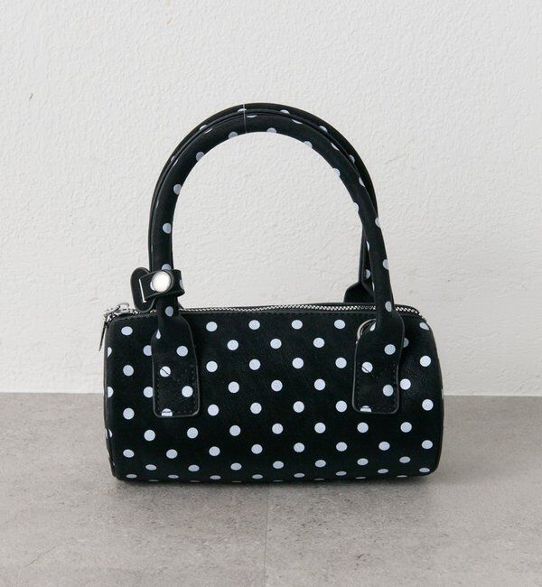  「ドットminiBAG」|トートバッグ|ブラック