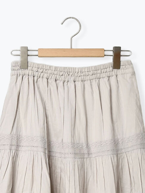 Samansa Mos2「ティアードレーススカート」|スカート|