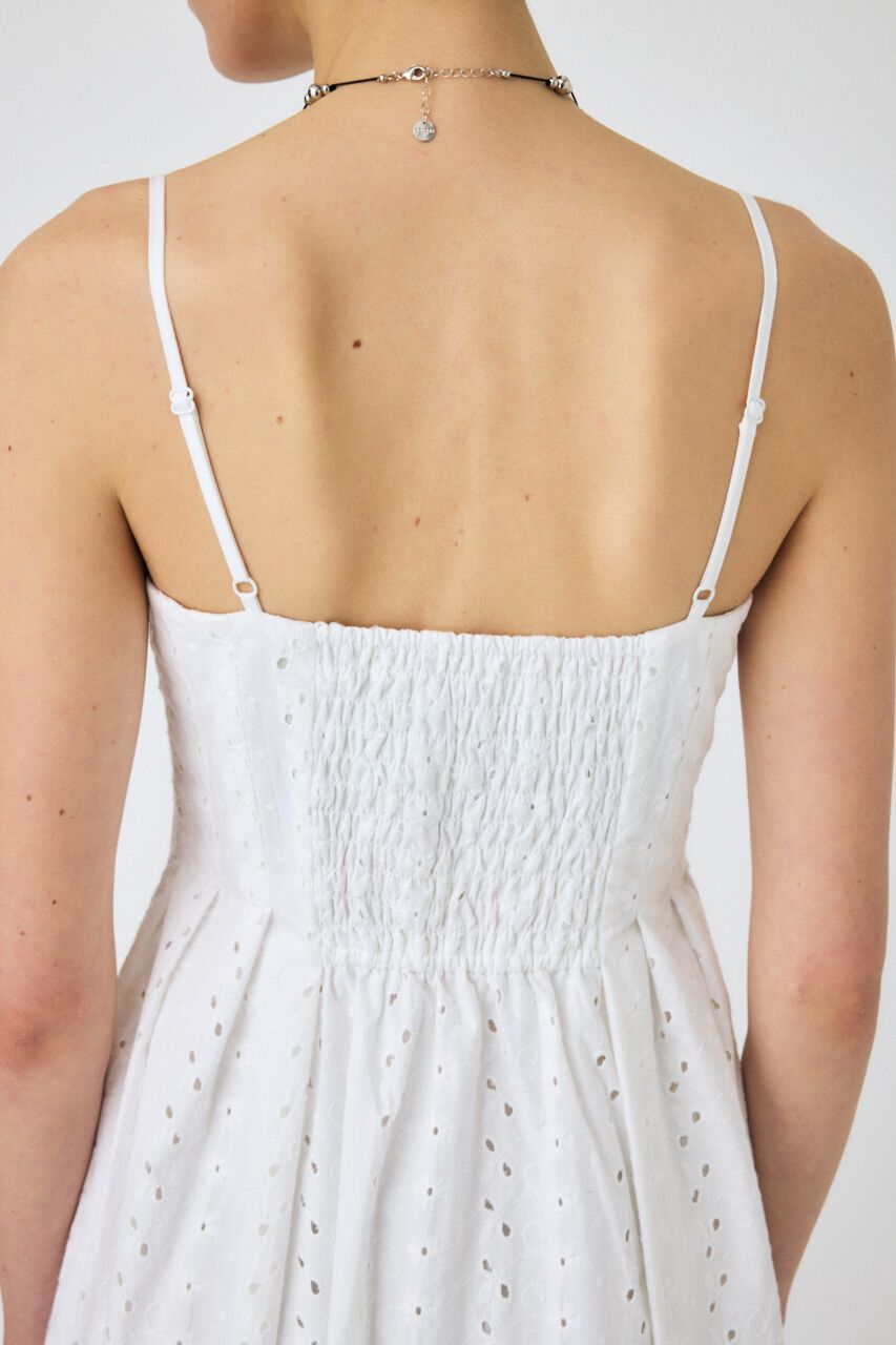 MOUSSY「EYELET LACE ドレス」|ワンピース|