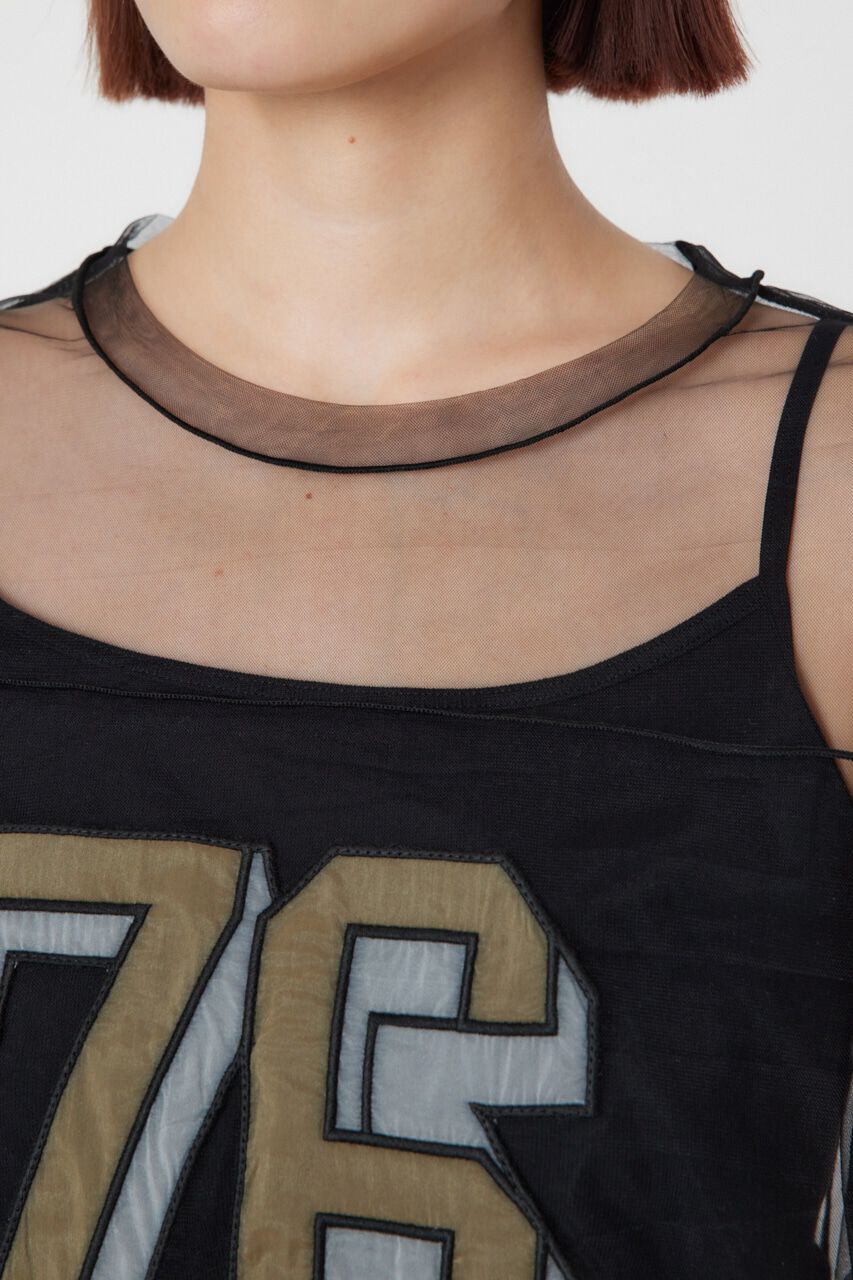 RODEO CROWNS「ミリタリーナンバリングシアートップス」|シャツ・ブラウス|