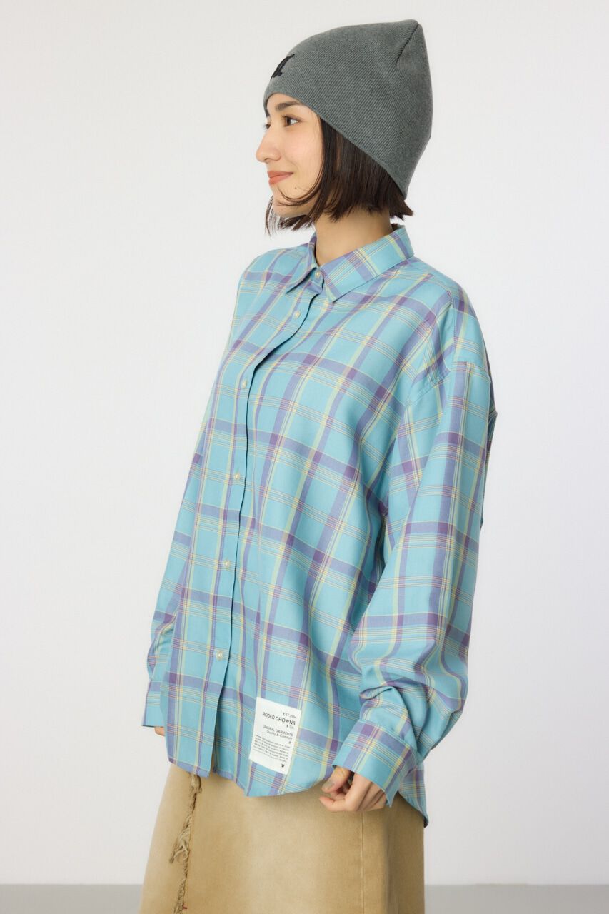 RODEO CROWNS「マルチパターンチェックシャツ」|シャツ・ブラウス|