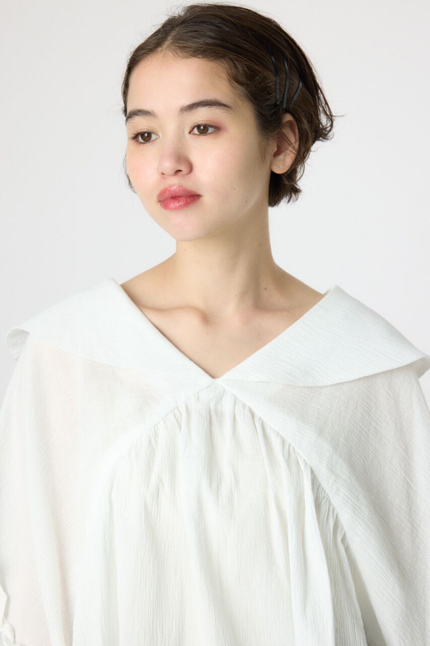 RODEO CROWNS「ボリュームフリルチュニック」|シャツ・ブラウス|