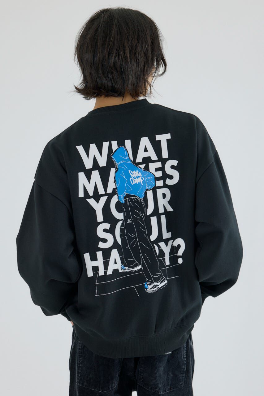 RODEO CROWNS「フィットガールスウェット」|パーカー|BLK