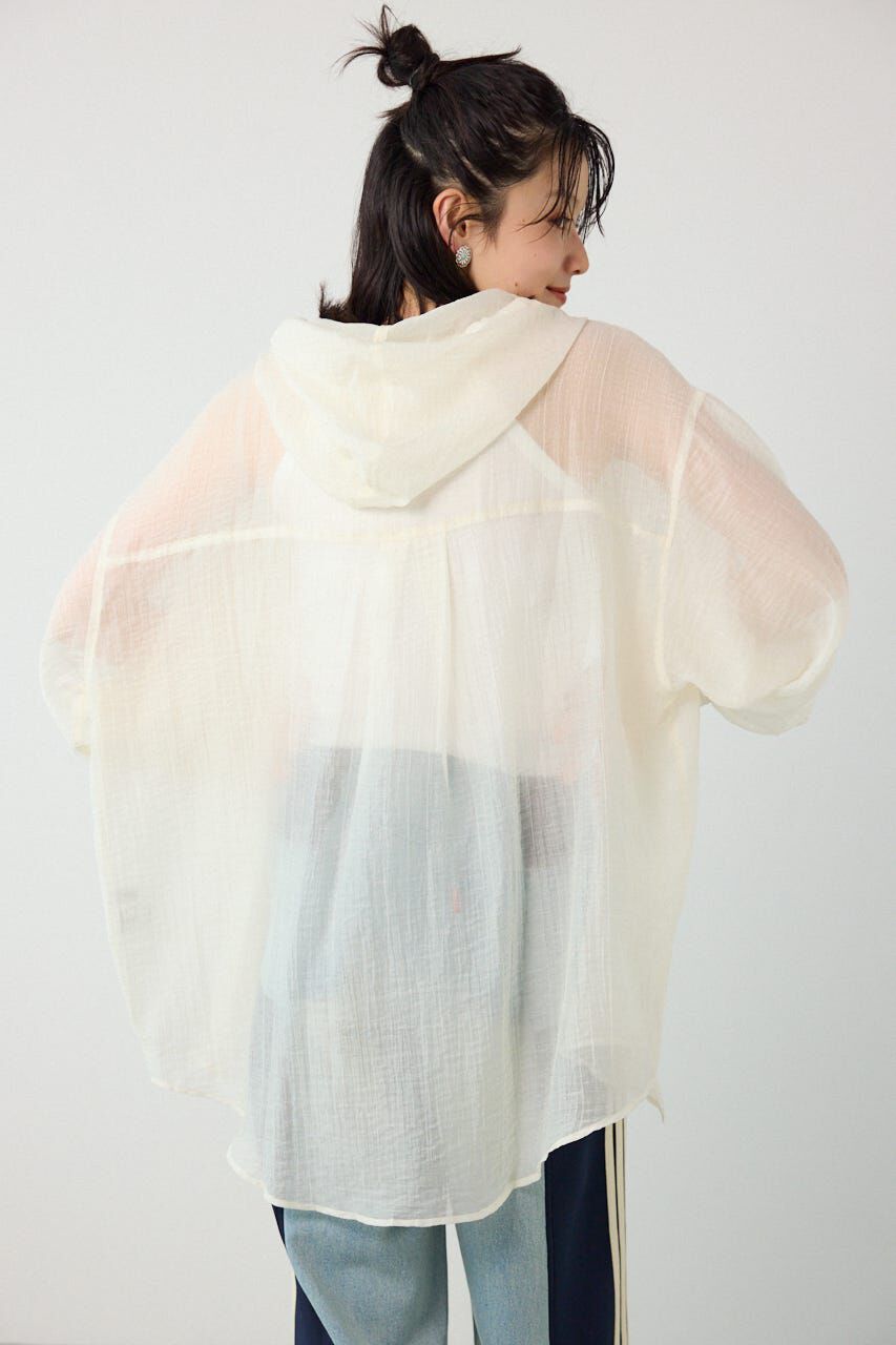 RODEO CROWNS「ワッシャーフーディーシャツ」|シャツ・ブラウス|