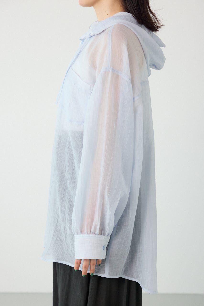 RODEO CROWNS「ワッシャーフーディーシャツ」|シャツ・ブラウス|