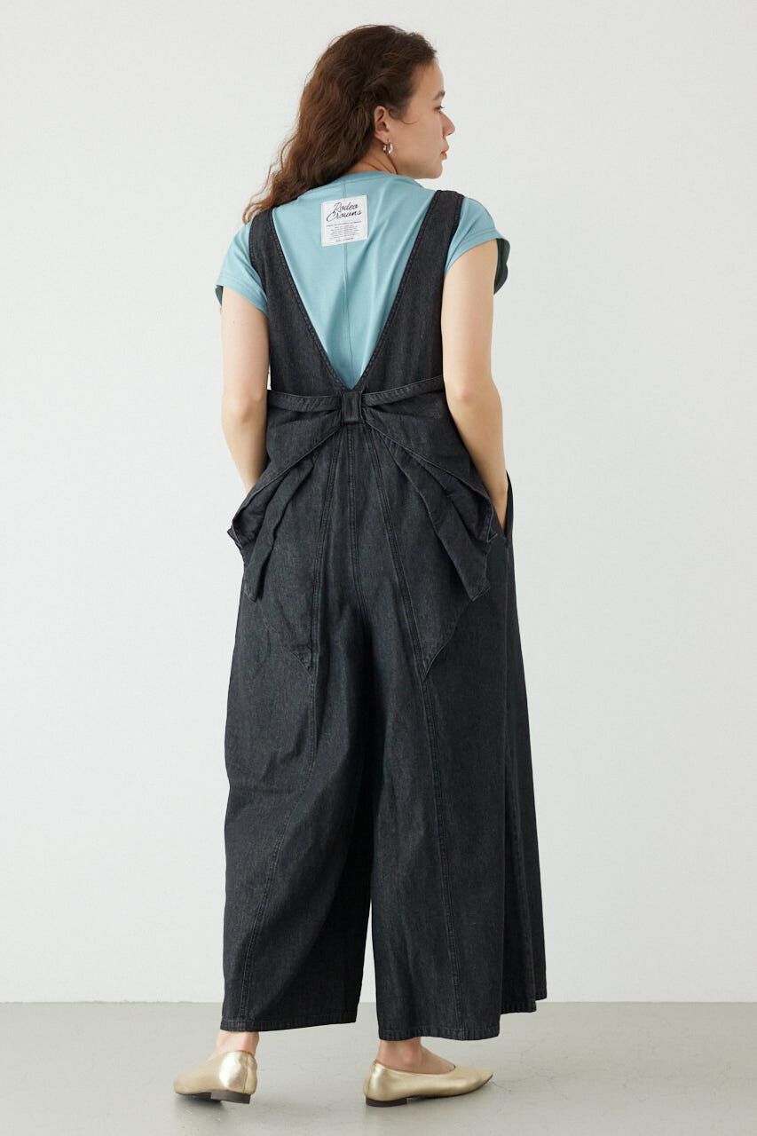 RODEO CROWNS「バックリボンオールインワン」|その他|BLK