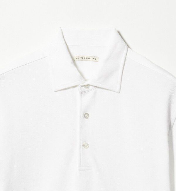 UNITED ARROWS「カノコ ワンピースカラー ポロシャツ COMFORT EASY-MODEL 抗菌防臭」|ポロシャツ|