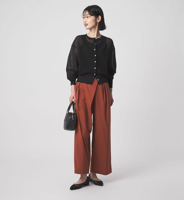 UNITED ARROWS green label relaxing「シアー フォルム カーディガン ウォッシャブル」|カーディガン|