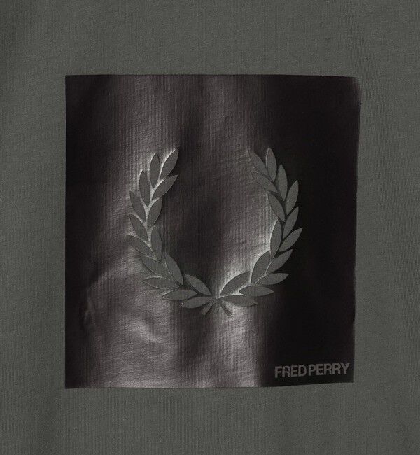 UNITED ARROWS green label relaxing「【国内EXCLUSIVE】＜FRED PERRY＞ボックス ロゴ Tシャツ」|Tシャツ・カットソー|