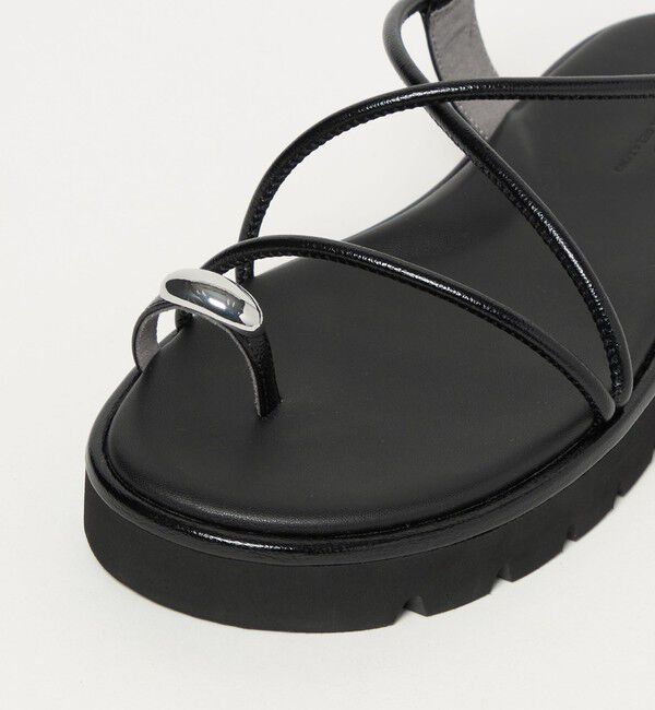 UNITED ARROWS green label relaxing「メタルトング プラット サンダル」|サンダル|