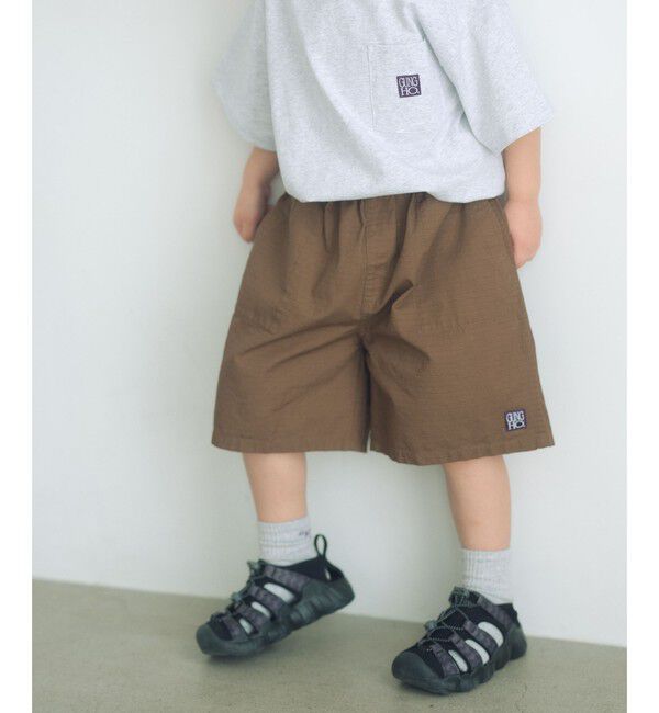 UNITED ARROWS green label relaxing「【別注】＜GUNG HO＞ショート パンツ / キッズ 110cm-130cm」|その他|DK.BROWN