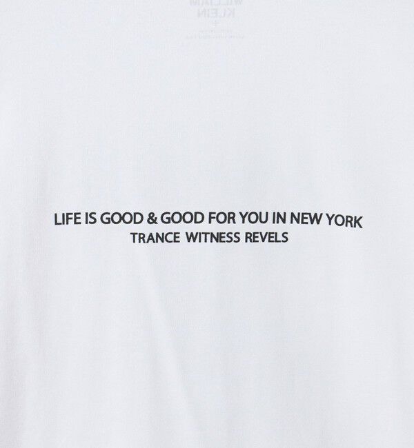 UNITED ARROWS green label relaxing「【別注】＜WILLIAM KLEIN＞クルーネック 半袖 Tシャツ」|Tシャツ・カットソー|