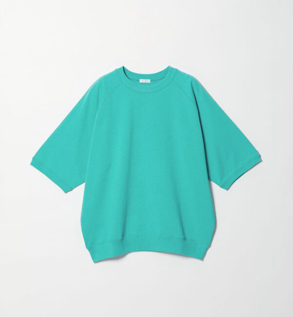 BEAUTY&YOUTH UNITED ARROWS「【WEB限定】ラグラン ショートスリーブ スウェット	」|Tシャツ・カットソー|TURQUOISE