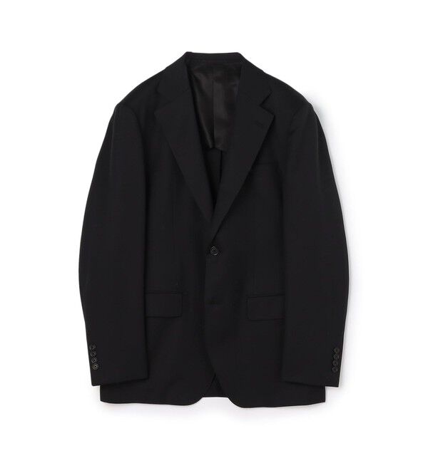 TOMORROWLAND MENS「ウールツイル シングルブレステッド2Bジャケット HORIZON TWILL  E.Zegna」|テーラードジャケット|19 ブラック