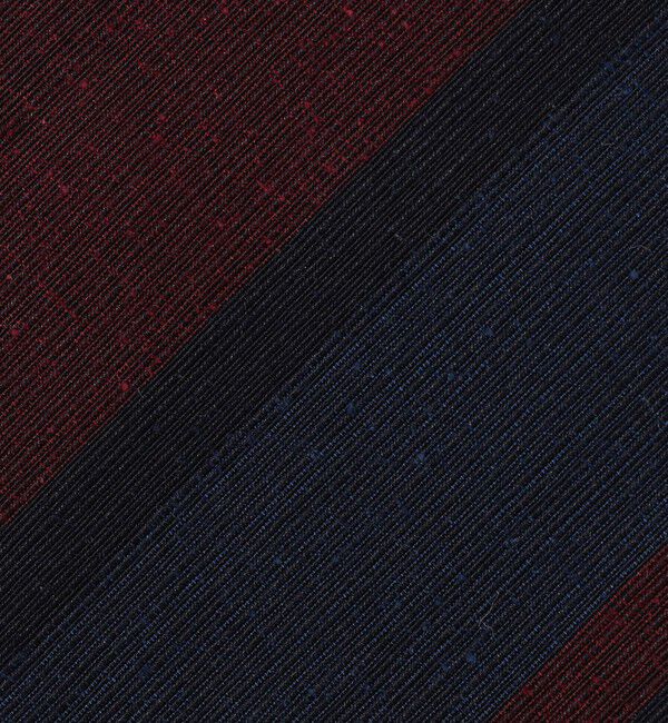 TOMORROWLAND GOODS「TOMORROWLAND シルクシャンタン レジメンタルストライプ ネクタイ」|ネクタイ・蝶ネクタイ|