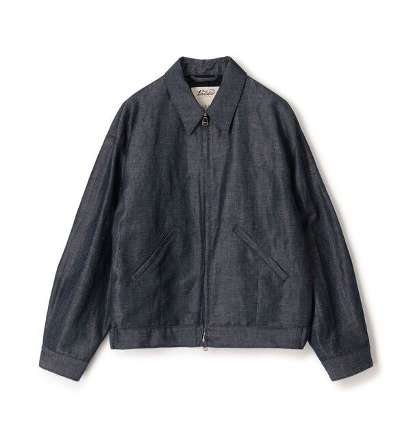 TOMORROWLAND MENS「【別注】VALSTAR リネンウール ブルゾン DORMEUIL」|ブルゾン・スタジャン|67 ダークブルー