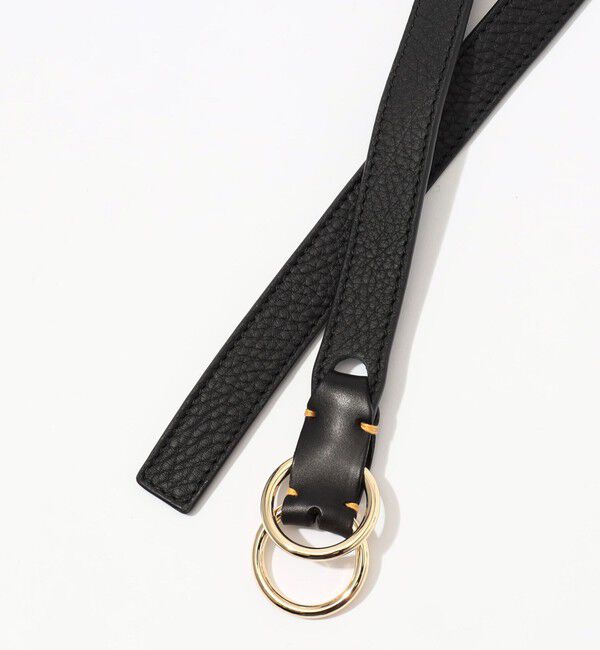 TOMORROWLAND GOODS「il micio レザーダブルリングベルト」|ベルト|