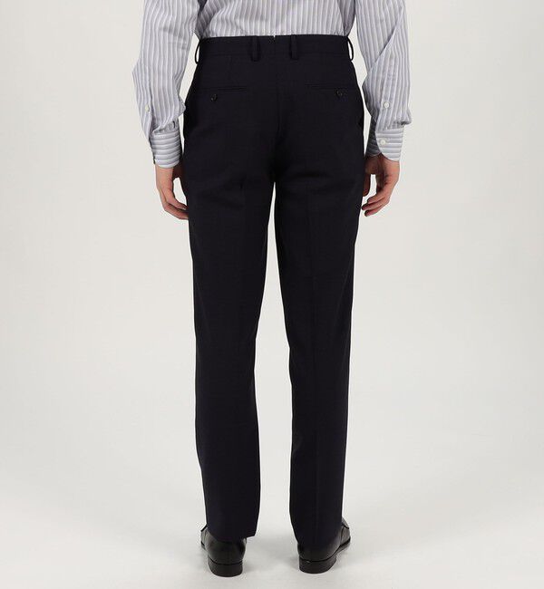 TOMORROWLAND MENS「Super130'sウール ノープリーツ スリムスラックス DRAGO SWING」|スラックス|