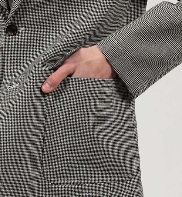 TOMORROWLAND MENS「トロピカルウーステッド シングルブレステッド 3Bジャケット ALFRED BROWN」|テーラードジャケット|