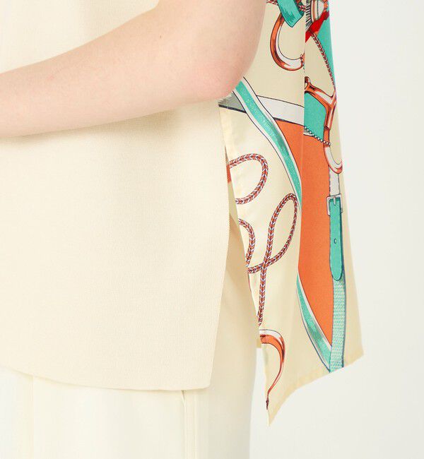 Ballsey「【別注】manipuri for Ballsey MANIPURI COMBI ワイドプルオーバー」|ニット・セーター|