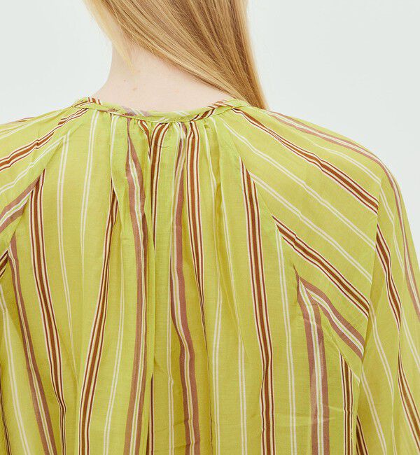 TOMORROWLAND GOODS「Devotion TWINS WIDLE ギャザーブラウス」|シャツ・ブラウス|