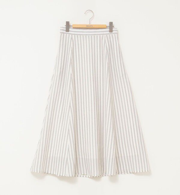 NOLLEY'S「《セットアップ対応》ウォッシャブルストライプフレアスカート」|フレア|