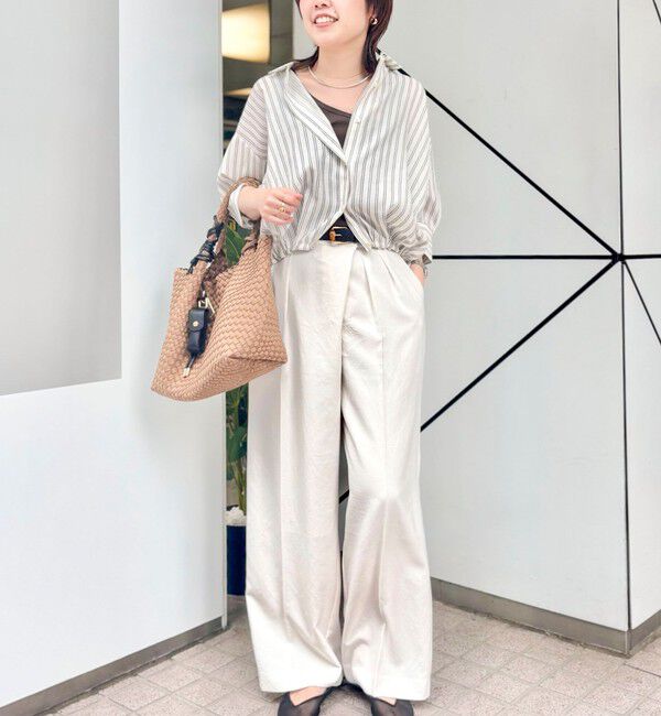 NOLLEY'S「ウォッシャブルドロストシャツ」|シャツ・ブラウス|