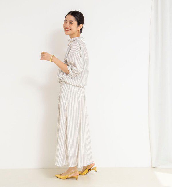 NOLLEY'S「ウォッシャブルドロストシャツ」|シャツ・ブラウス|