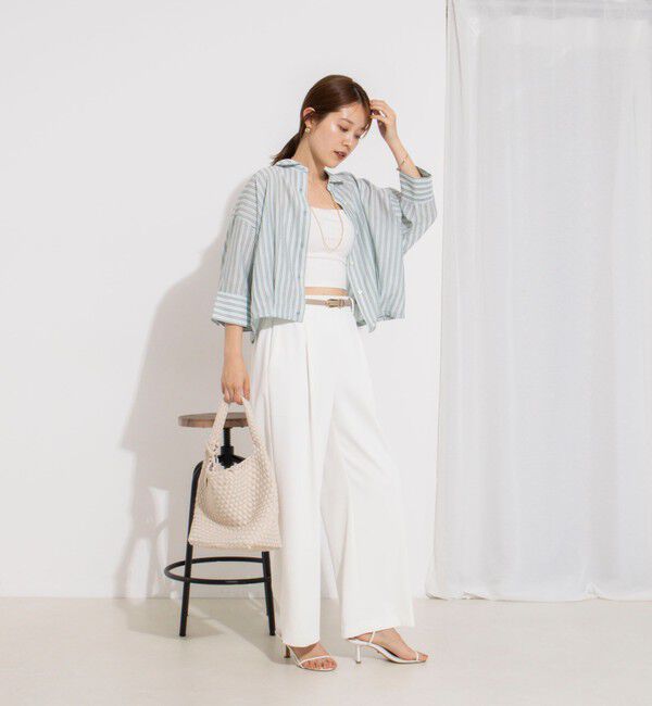 NOLLEY'S「ウォッシャブルドロストシャツ」|シャツ・ブラウス|