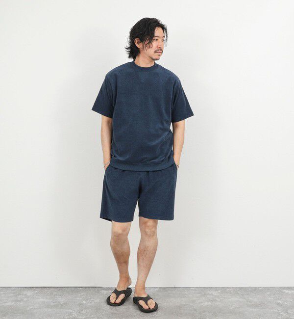 NOLLEY'S goodman「《セットアップ対応》Vガゼット パイルTシャツ 26SS」|Tシャツ・カットソー|