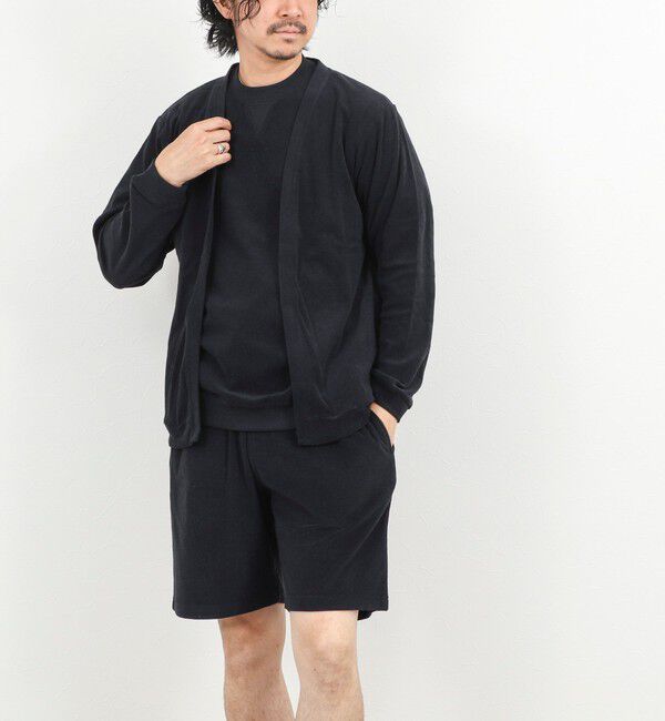 NOLLEY'S goodman「《セットアップ対応》ボタンレス パイルカーディガン 26SS」|カーディガン|