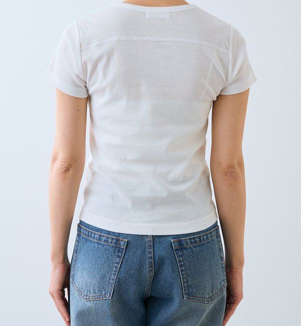  「【すっきり見え】コンパクトフライスTee」|Tシャツ・カットソー|