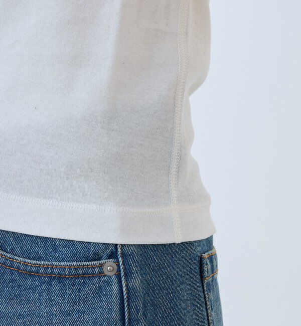  「【すっきり見え】コンパクトフライスTee」|Tシャツ・カットソー|