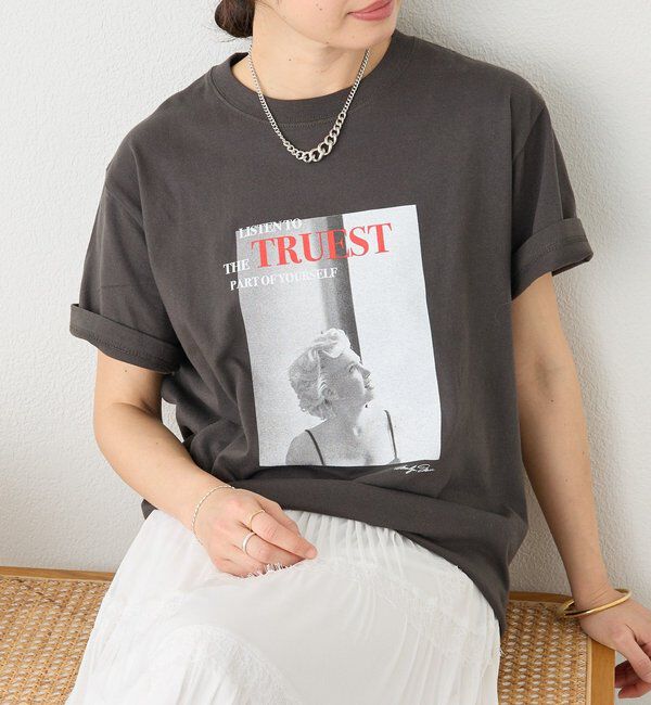  「予約【存在感抜群】MarilynフォトTee」|Tシャツ・カットソー|