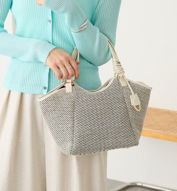  「予約【ショルダーストラップ付き】レザーパイピングミニトート」|クラッチバッグ|