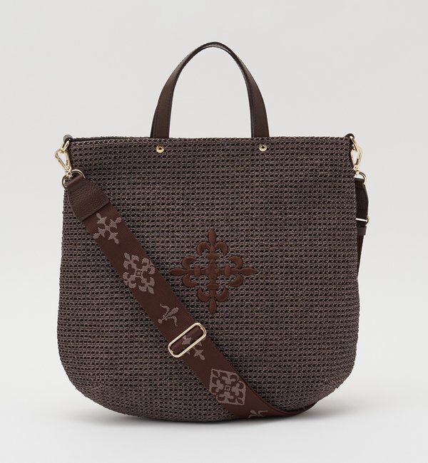  「《WEB限定》スリム2WAYトートバッグ <ナイロンラフィア>」|トートバッグ|