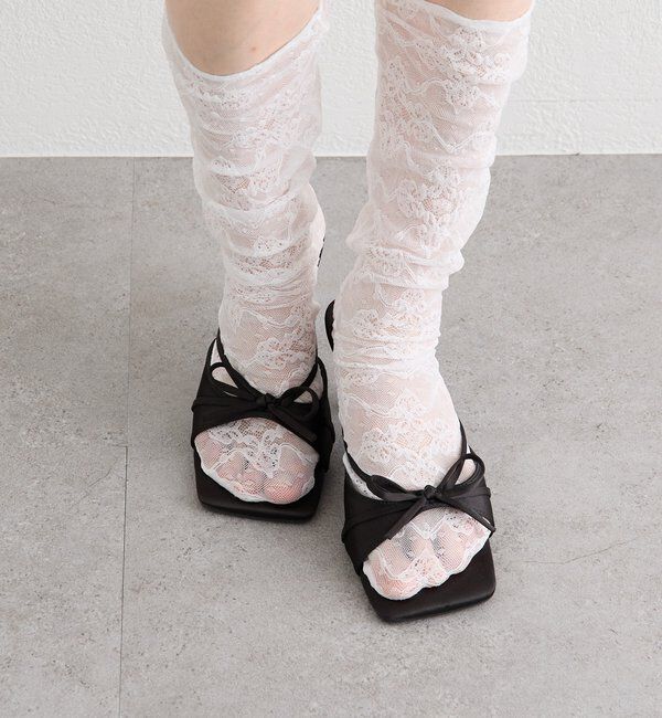  「スクエアトゥリボンパンプス」|その他|