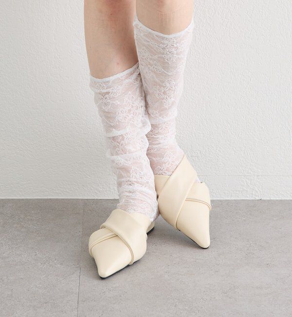  「ポインテッドトゥクロスミュール」|その他|